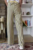Marlowe Stripe Wide Leg Lounge Trouser Lemonade